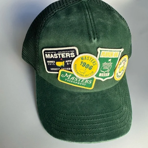 2025 Masters Patches Green Golf Hat NWT - Picture 3 of 6